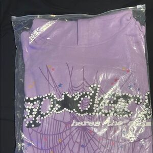 Vibrant Purple Graphic Hoodie